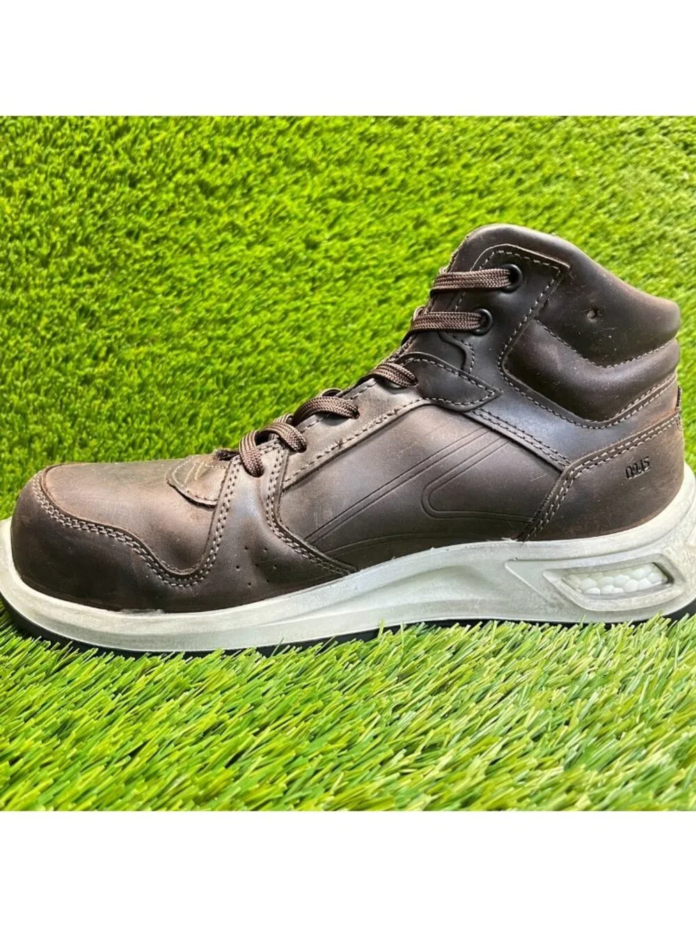 Voran Sportsafe Energy 910 Mens Size 8 Brown Composite Toe Safety Work Boots